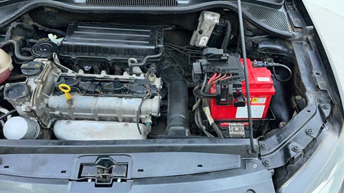 Used 2015 Volkswagen Vento Highline Petrol Petrol Manual engine ENGINE LEFT SIDE VIEW