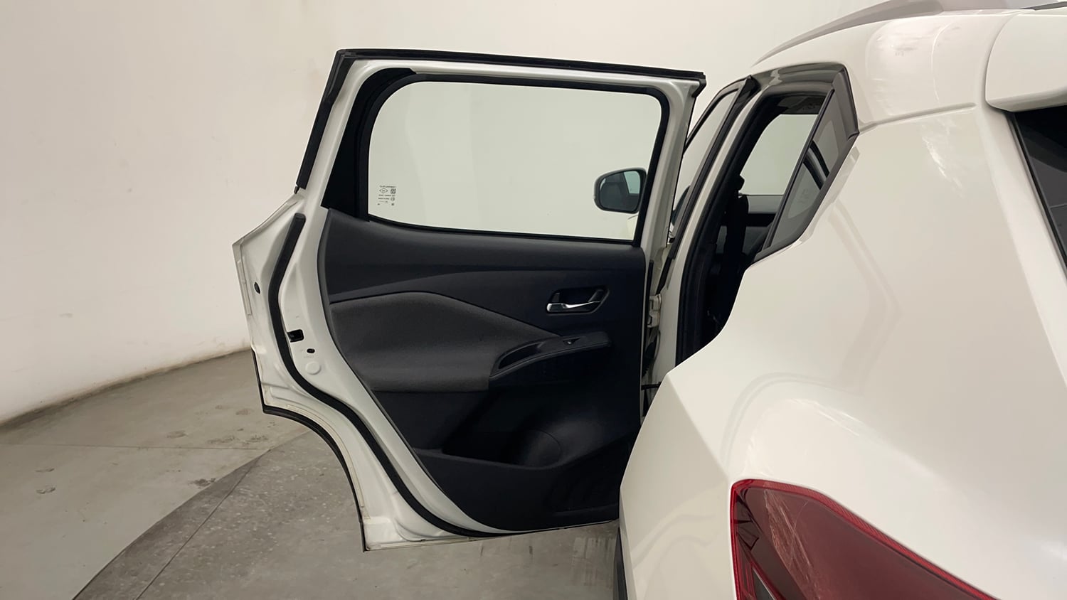 Used 2025 Nissan Magnite N-Connecta HRAO 1.0 Turbo Petrol CVT Petrol Automatic interior LEFT REAR DOOR OPEN VIEW