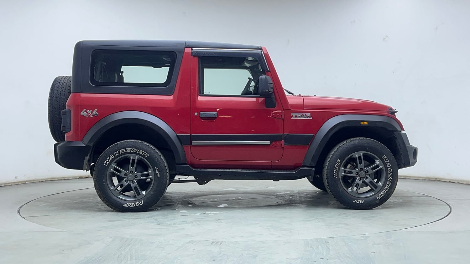 Used 2023 Mahindra Thar LX Hard Top Petrol MT 4WD Petrol Manual exterior RIGHT SIDE VIEW