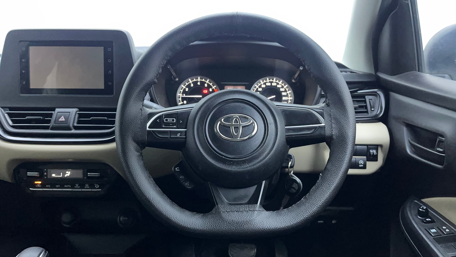 Used 2024 Toyota Glanza S AMT Petrol Automatic interior STEERING VIEW