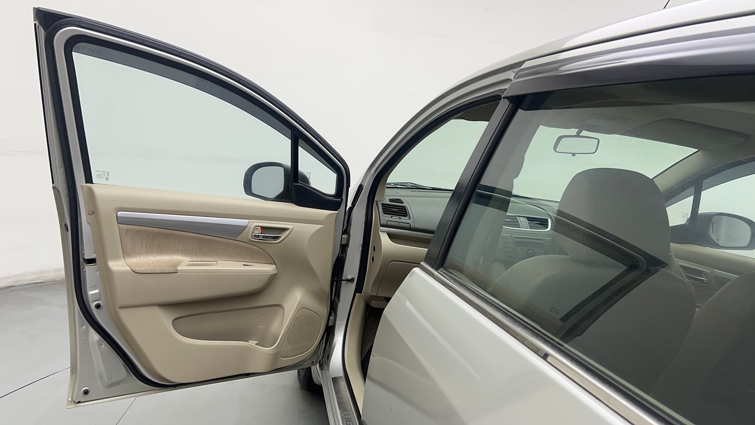 Used 2015 Maruti Suzuki Ertiga Vxi Petrol Manual interior LEFT FRONT DOOR OPEN VIEW