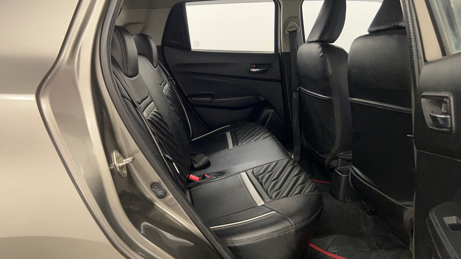 Used 2021 Maruti Suzuki Swift VXi Petrol Manual interior RIGHT SIDE REAR DOOR CABIN VIEW