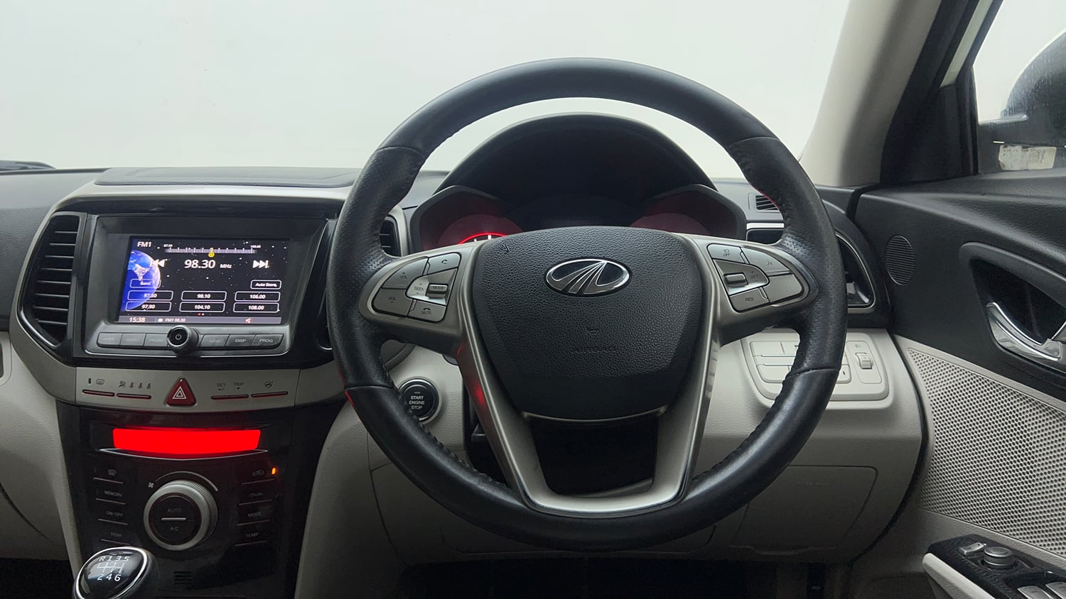 Used 2021 Mahindra XUV 300 1.5 W8 (O) Diesel Manual interior STEERING VIEW