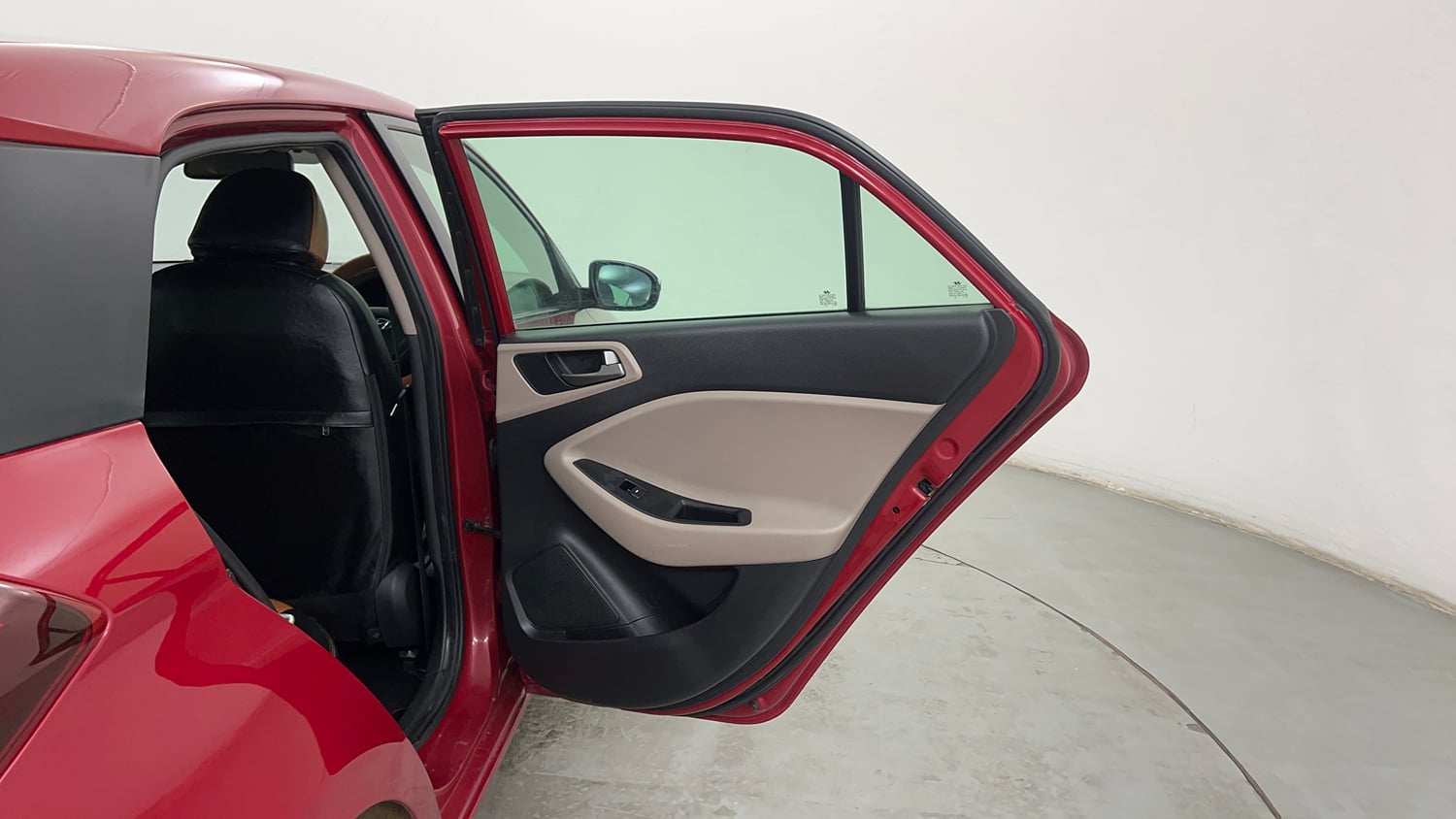Used 2015 Hyundai Elite i20 Asta 1.2 Petrol Manual interior RIGHT REAR DOOR OPEN VIEW