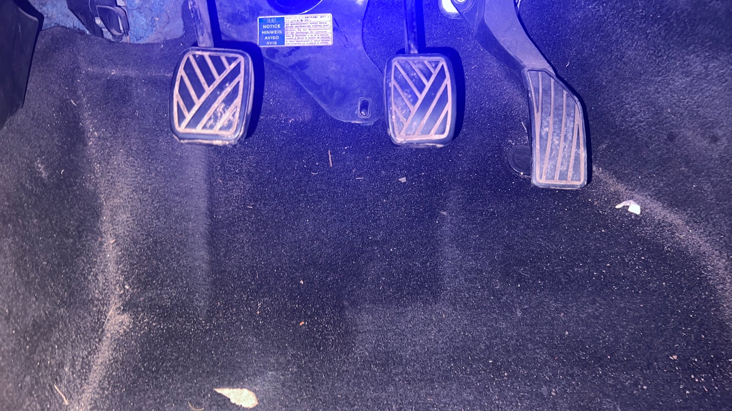 Used 2017 Maruti Suzuki Swift Lxi (O) Petrol Manual interior PEDALS VIEW