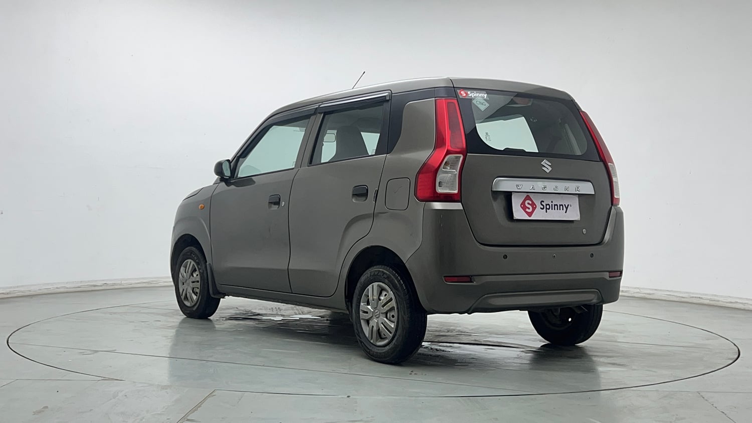 Used 2019 Maruti Suzuki Wagon R LXi (O) 1.0 CNG Cng Manual exterior LEFT REAR CORNER VIEW