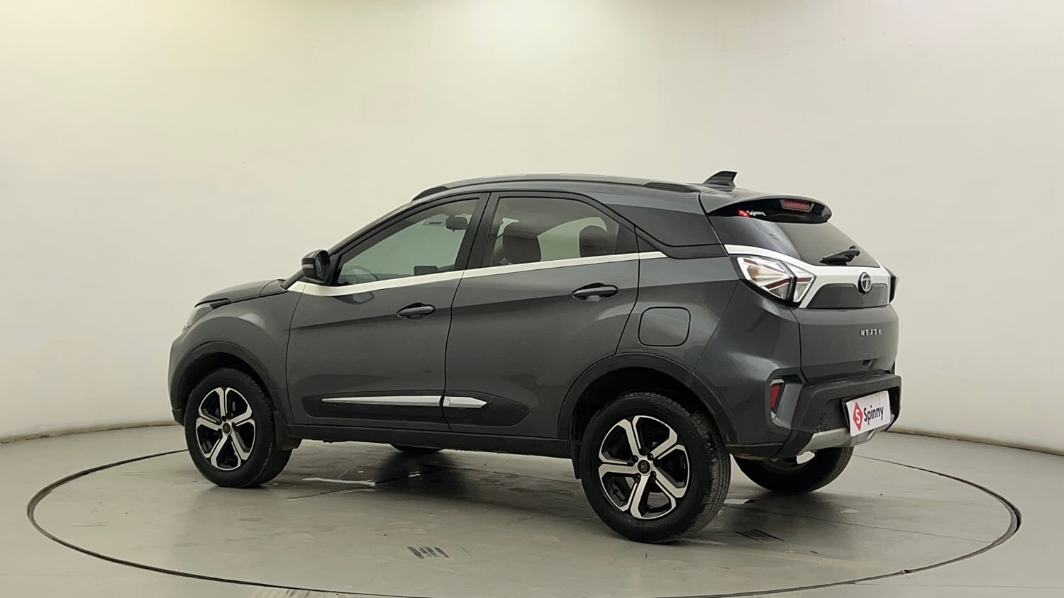 Used 2022 Tata Nexon XZA Plus Diesel Diesel Automatic exterior LEFT REAR CORNER VIEW