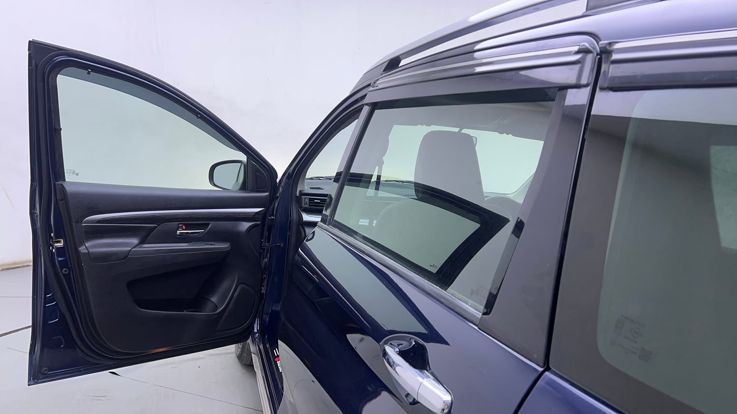 Used 2023 Maruti Suzuki XL6 Alpha AT Petrol Petrol Automatic interior LEFT FRONT DOOR OPEN VIEW