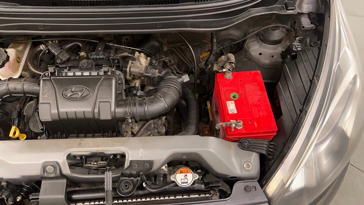 Used 2019 Hyundai Eon Era + Petrol Manual engine ENGINE LEFT SIDE VIEW