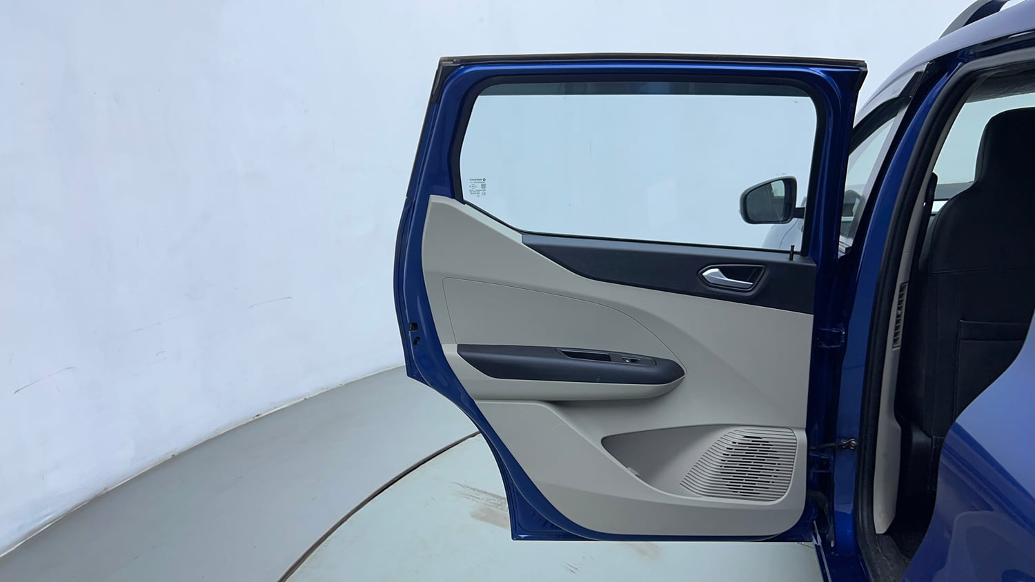 Used 2023 Renault Triber RXZ EASY-R AMT Petrol Automatic interior LEFT REAR DOOR OPEN VIEW