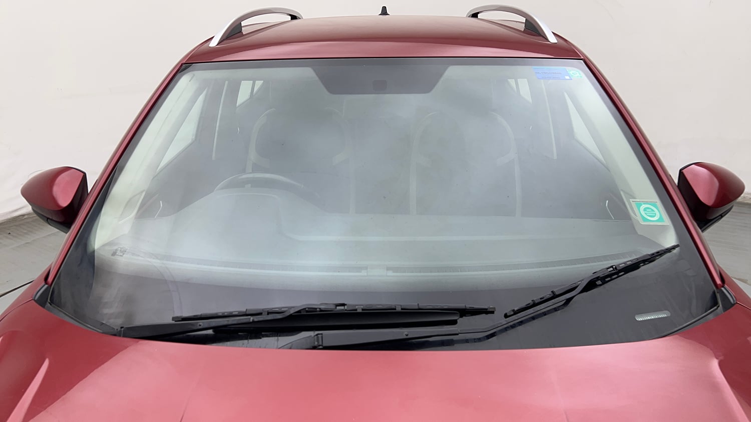 Used 2023 Volkswagen Taigun GT 1.5 TSI MT Petrol Manual exterior FRONT WINDSHIELD VIEW