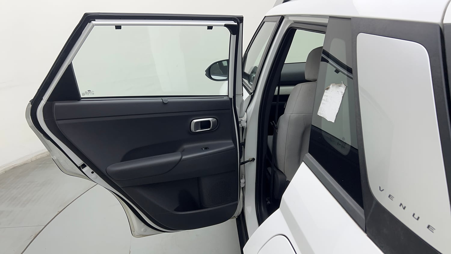 Used 2026 Hyundai Venue 1.0 Turbo Petrol DCT HX6 Petrol Automatic interior LEFT REAR DOOR OPEN VIEW