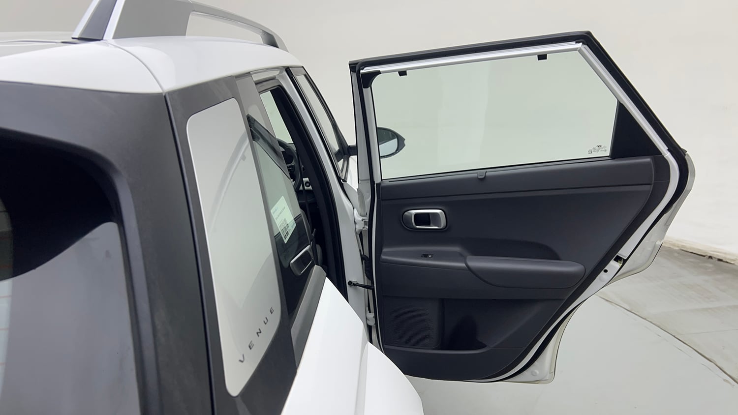 Used 2026 Hyundai Venue 1.0 Turbo Petrol DCT HX6 Petrol Automatic interior RIGHT REAR DOOR OPEN VIEW