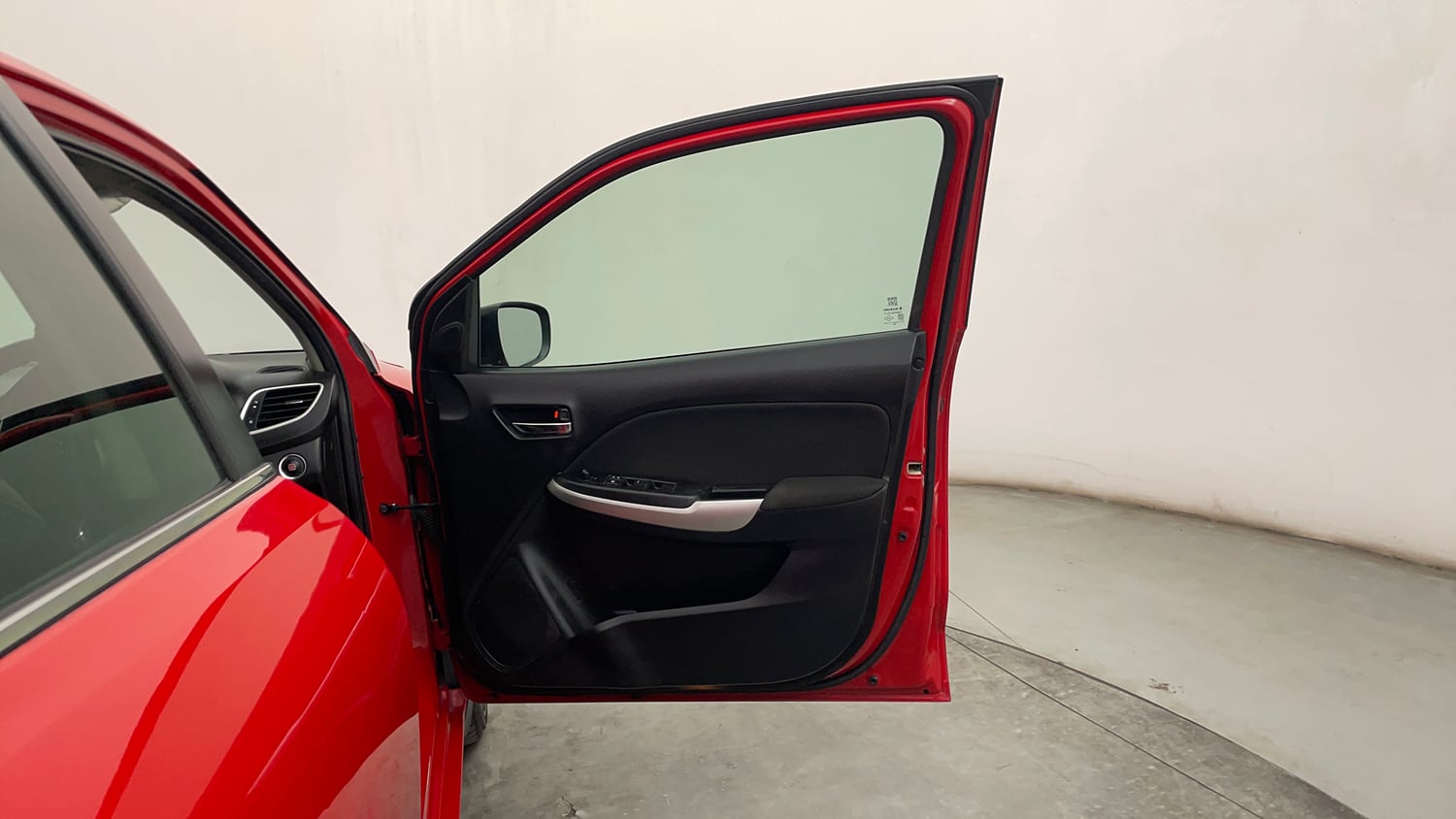 Used 2017 Maruti Suzuki Baleno Zeta 1.2 AT Petrol Automatic interior RIGHT FRONT DOOR OPEN VIEW