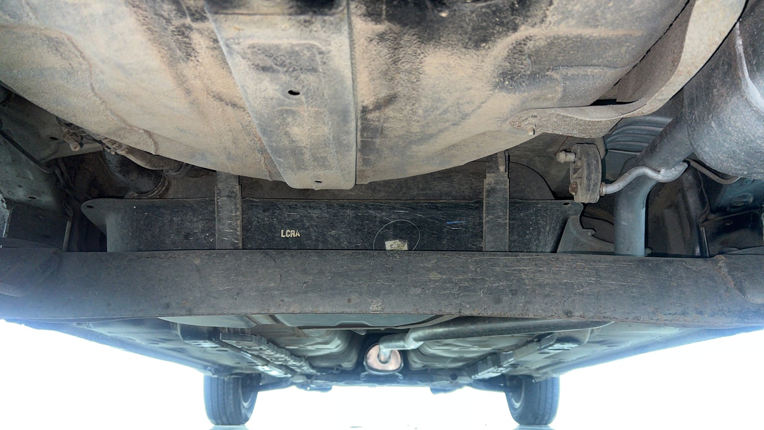 Used 2016 Hyundai Grand i10 Asta 1.2 Kappa VTVT Petrol Manual extra REAR UNDERBODY VIEW (TAKEN FROM REAR)
