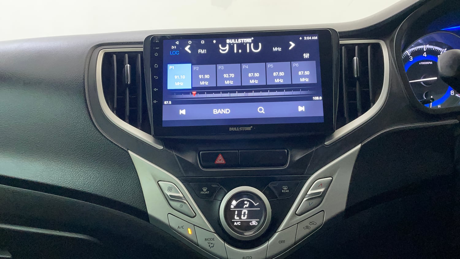 Used 2017 Maruti Suzuki Baleno Zeta 1.2 AT Petrol Automatic interior MUSIC SYSTEM & AC CONTROL VIEW
