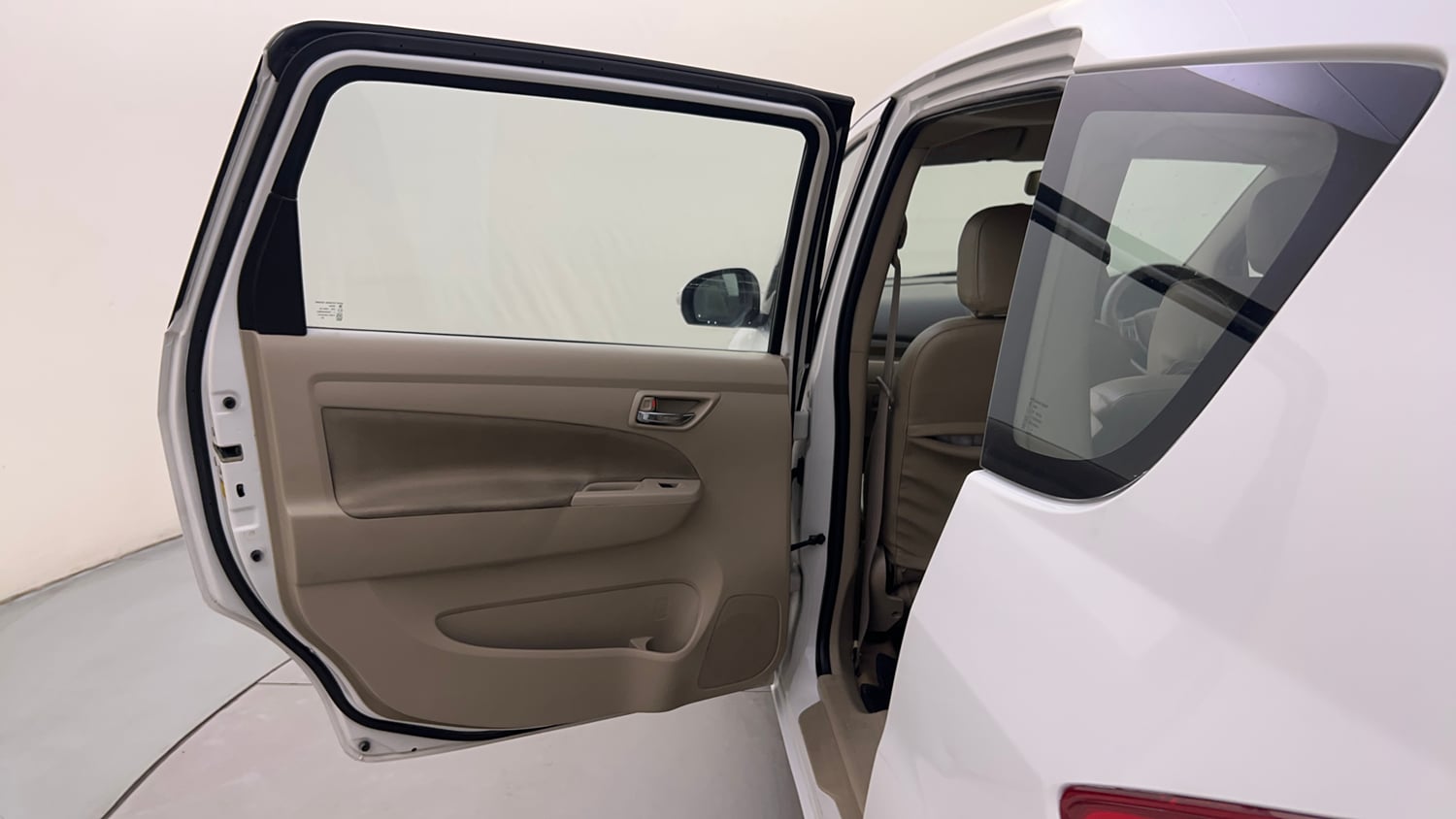 Used 2016 Maruti Suzuki Ertiga ZXI Petrol Manual interior LEFT REAR DOOR OPEN VIEW
