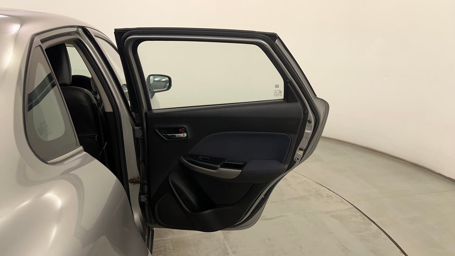 Used 2020 Maruti Suzuki Baleno Zeta Petrol Manual interior RIGHT REAR DOOR OPEN VIEW