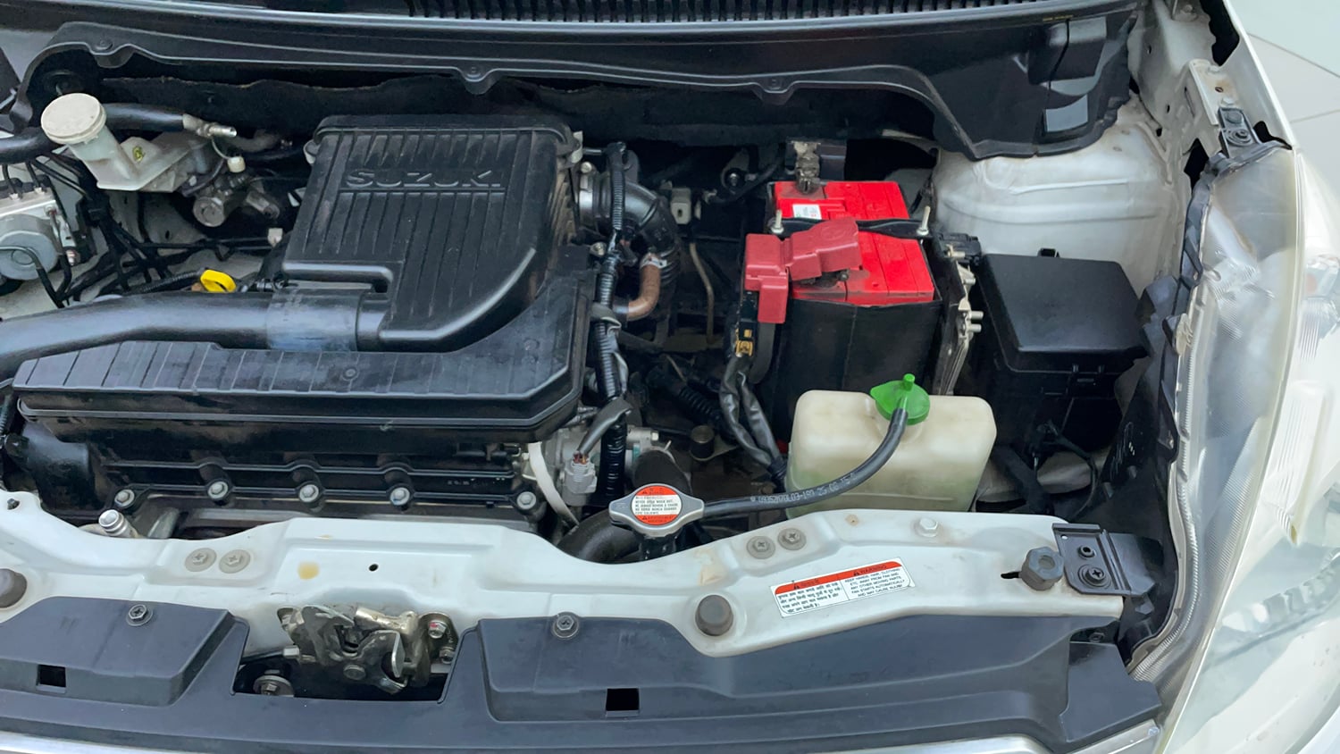 Used 2016 Maruti Suzuki Ertiga ZXI+ Petrol Manual engine ENGINE LEFT SIDE VIEW