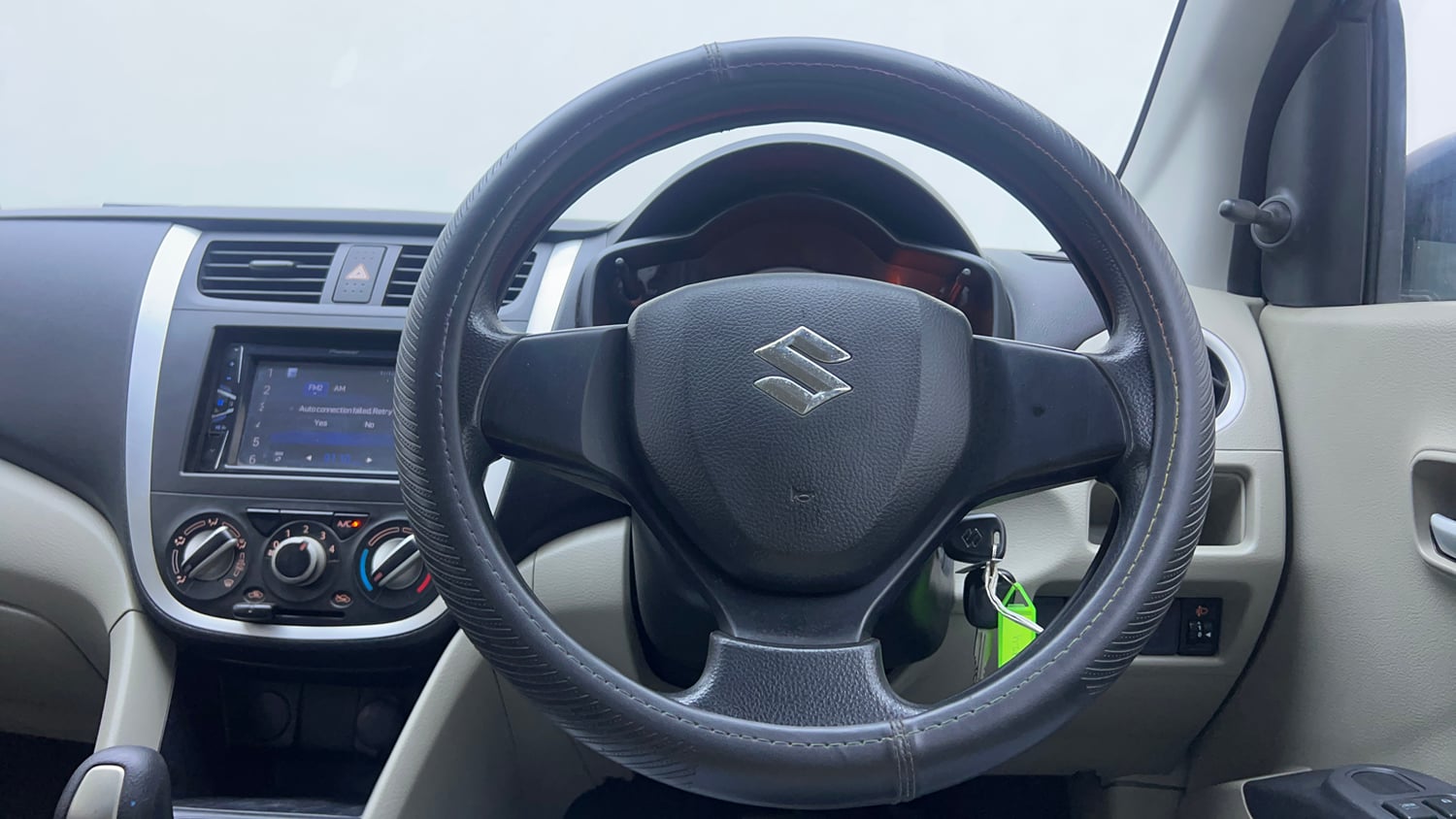 Used 2015 Maruti Suzuki Celerio VXi AMT Petrol Automatic interior STEERING VIEW