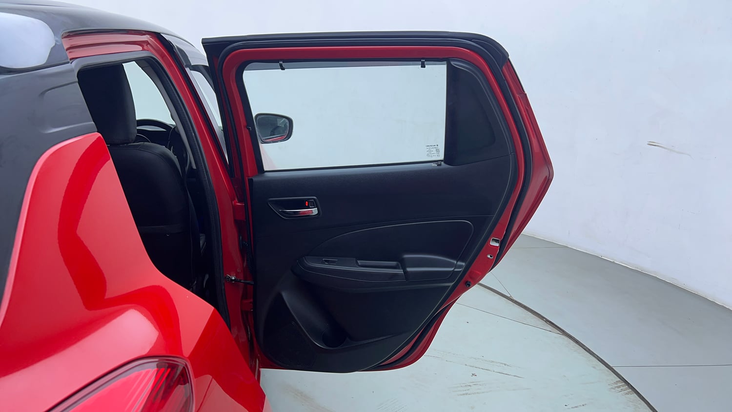 Used 2023 Maruti Suzuki Swift ZXi Plus AMT Dual Tone Petrol Automatic interior RIGHT REAR DOOR OPEN VIEW