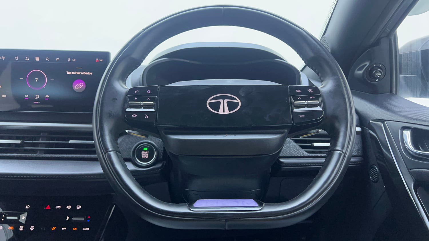 Used 2024 Tata Nexon Fearless Plus 1.2 Revotron Petrol 7DCA DT Petrol Automatic interior STEERING VIEW