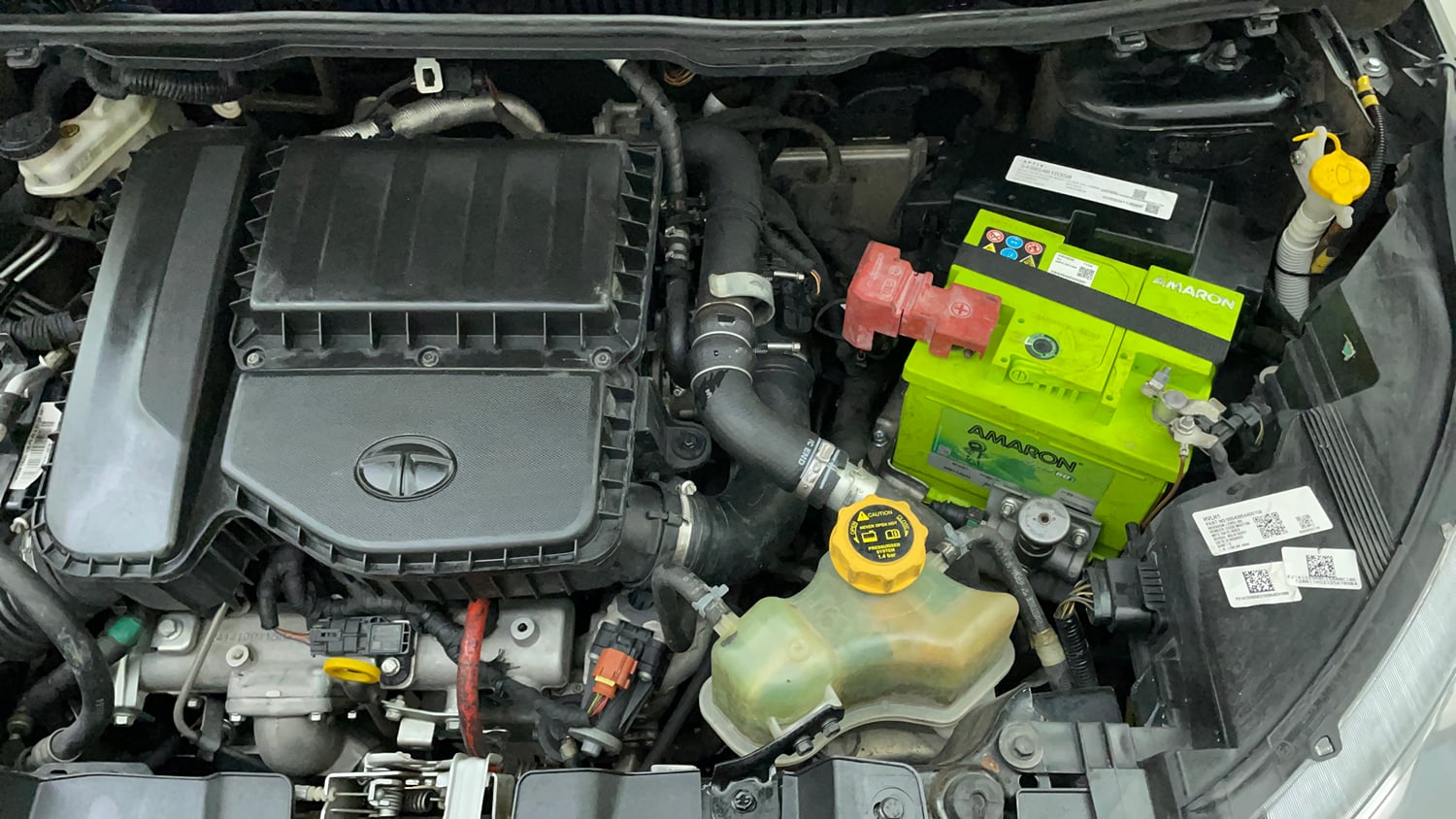 Used 2023 Tata Nexon XZA Plus LUXS Diesel Red Dark Edition Diesel Automatic engine ENGINE LEFT SIDE VIEW
