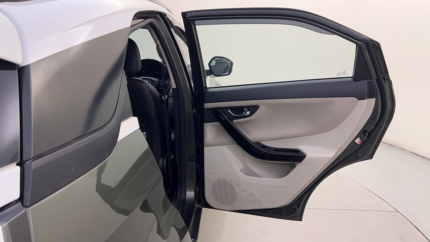 Used 2020 Tata Nexon XZA Plus (O) Dual Tone Petrol Automatic interior RIGHT REAR DOOR OPEN VIEW
