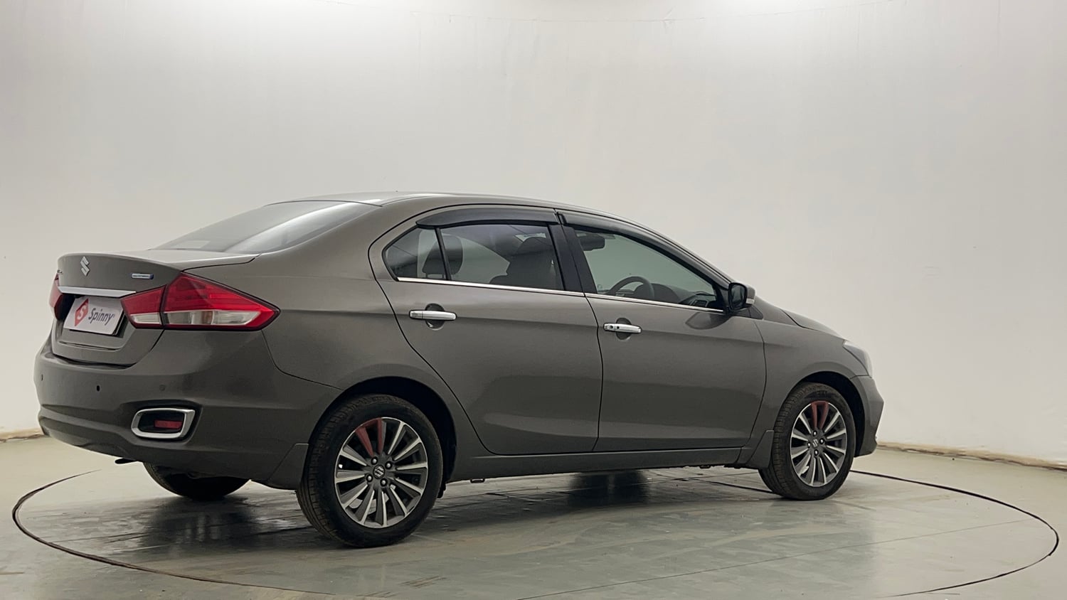 Used 2021 Maruti Suzuki Ciaz Alpha 1.5 Petrol Manual exterior RIGHT REAR CORNER VIEW