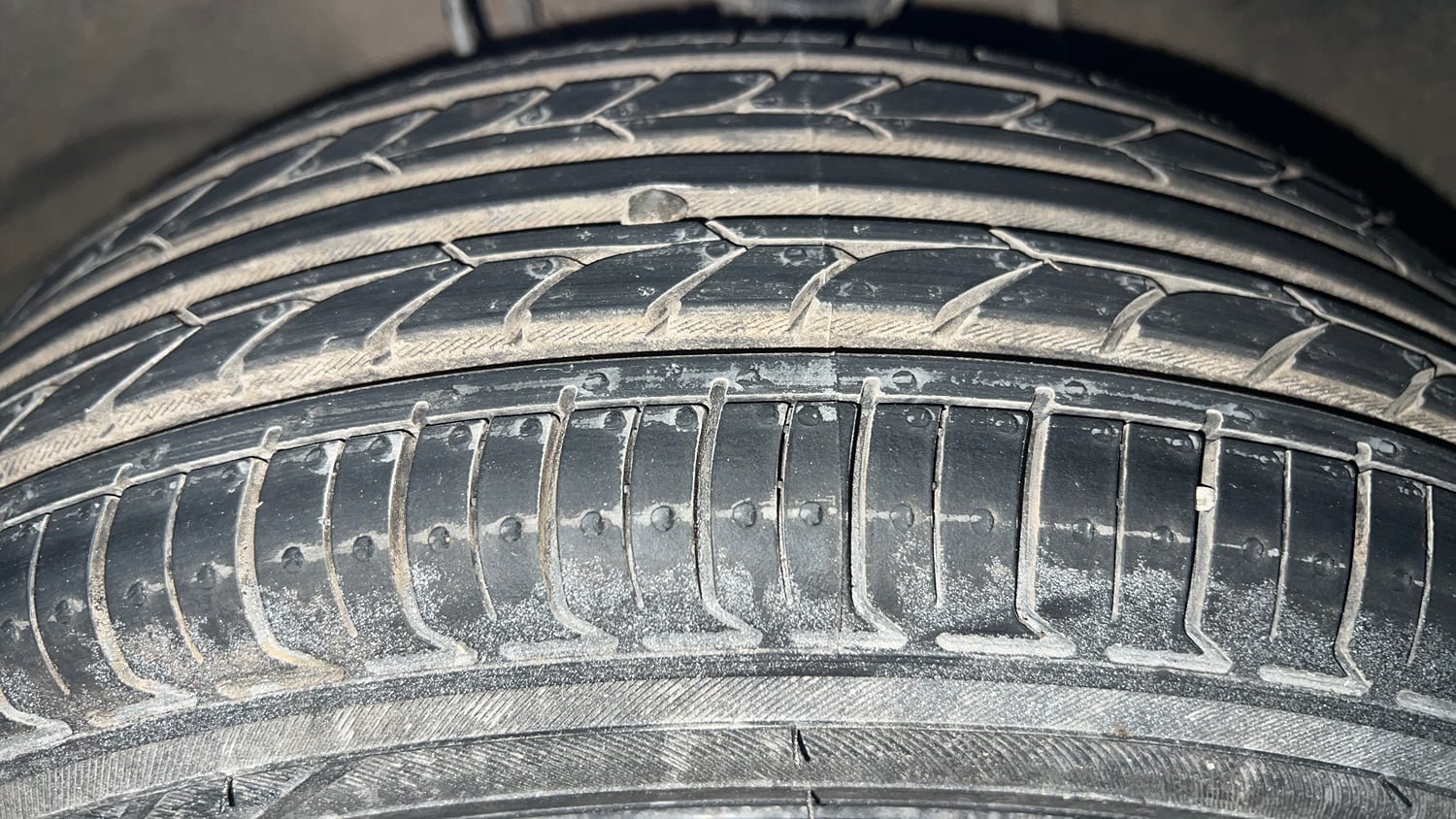 Used 2019 Maruti Suzuki Alto K10 VXi AMT Petrol Automatic tyres LEFT FRONT TYRE TREAD VIEW