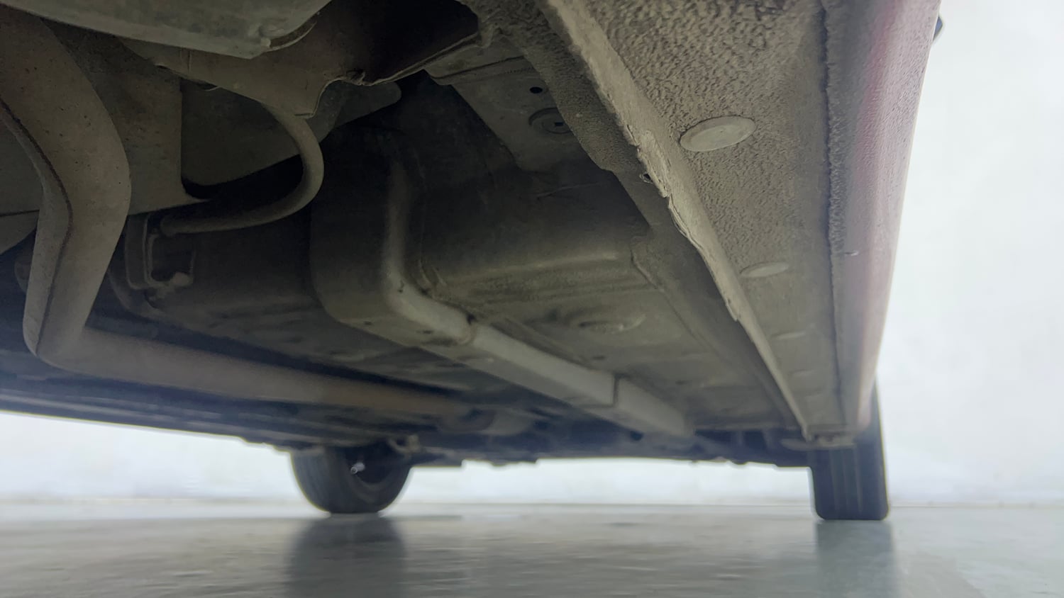 Used 2018 Hyundai Grand i10 Sportz 1.2 Kappa VTVT Petrol Manual extra REAR RIGHT UNDERBODY VIEW