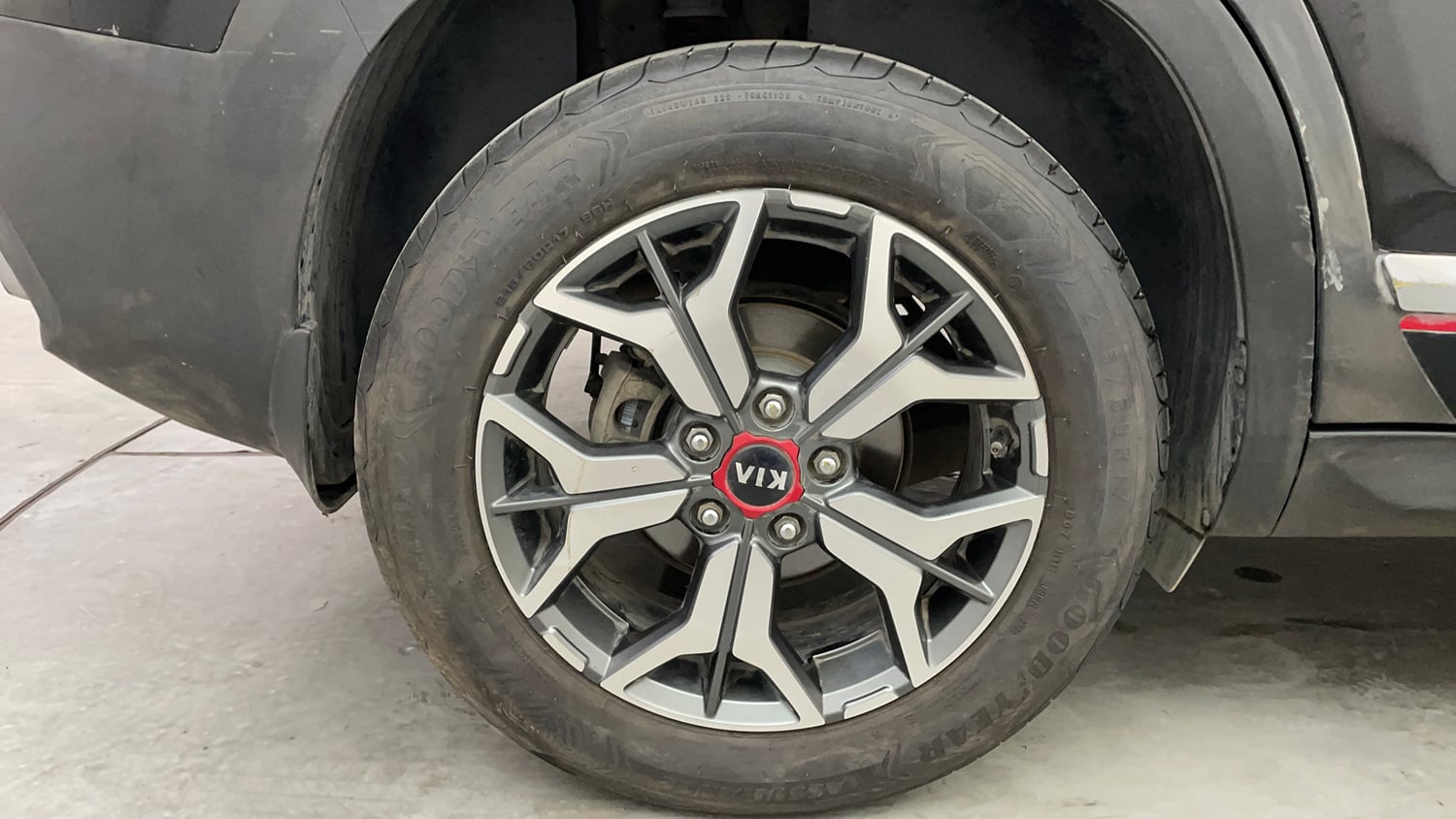 Used 2020 Kia Seltos GTX Plus AT 1.5 Diesel Diesel Automatic tyres RIGHT REAR TYRE RIM VIEW