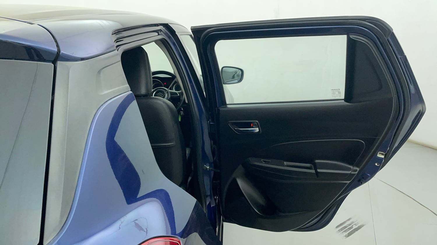 Used 2019 Maruti Suzuki Swift VXi AMT Petrol Automatic interior RIGHT REAR DOOR OPEN VIEW