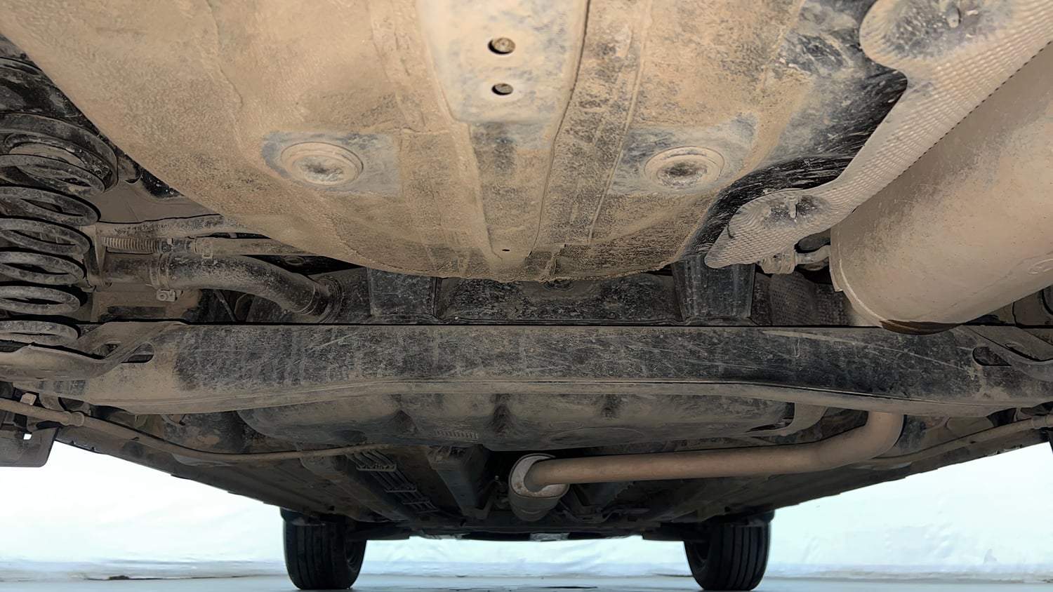 Used 2026 Hyundai Venue 1.0 Turbo Petrol DCT HX6 Petrol Automatic extra REAR UNDERBODY VIEW (TAKEN FROM REAR)