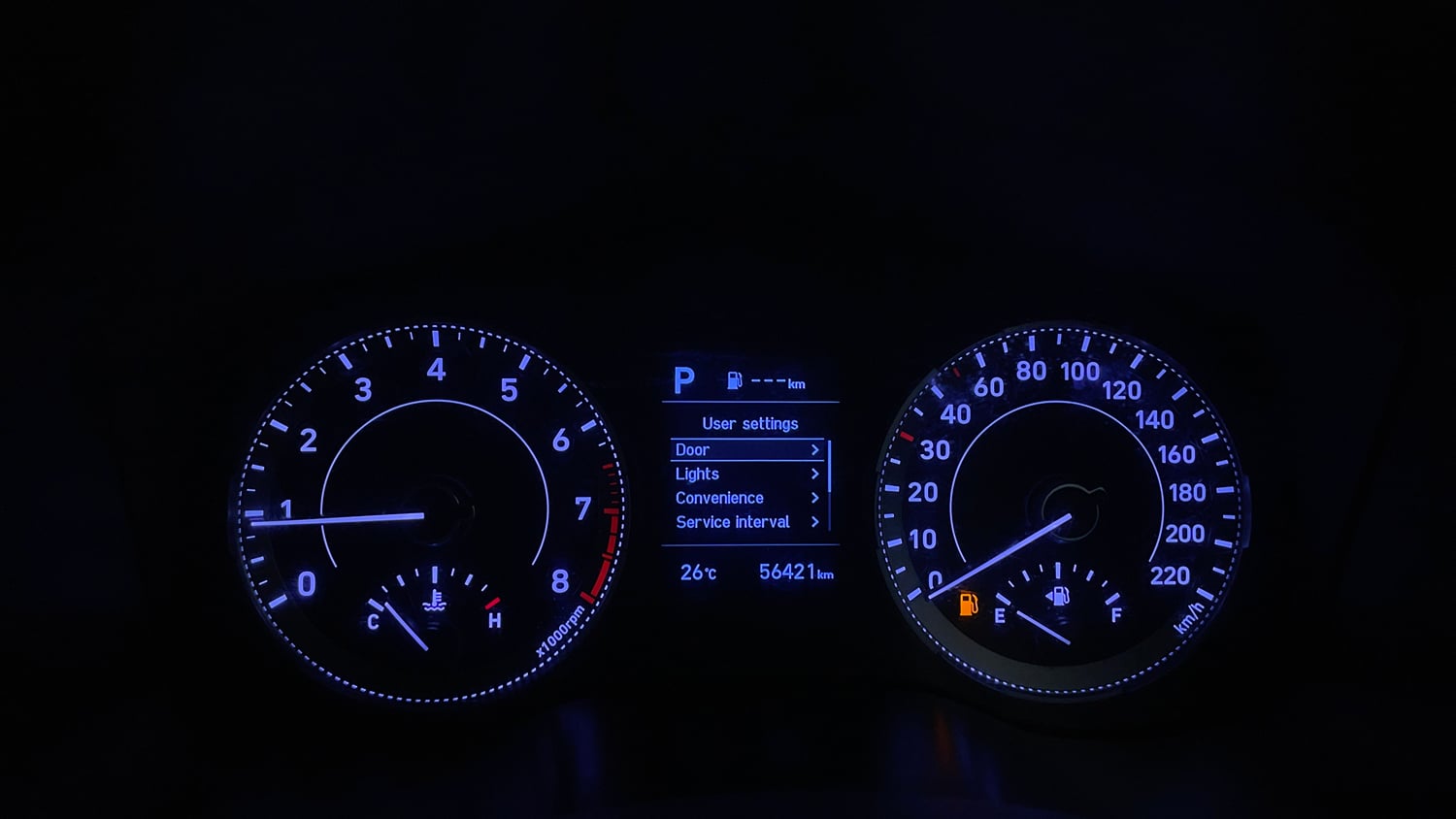 Used 2019 Hyundai Venue SX Plus 1.0 Turbo DCT Petrol Automatic interior CLUSTERMETER VIEW