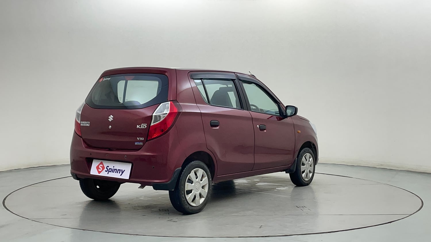 Used 2017 maruti-suzuki Alto K10 VXi (O) AMT Petrol Automatic exterior RIGHT REAR CORNER VIEW