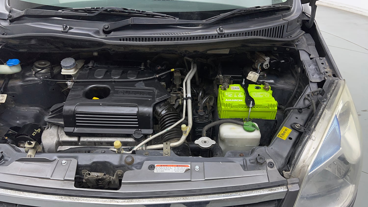 Used 2014 Maruti Suzuki Wagon R LXI Petrol Manual engine ENGINE LEFT SIDE VIEW