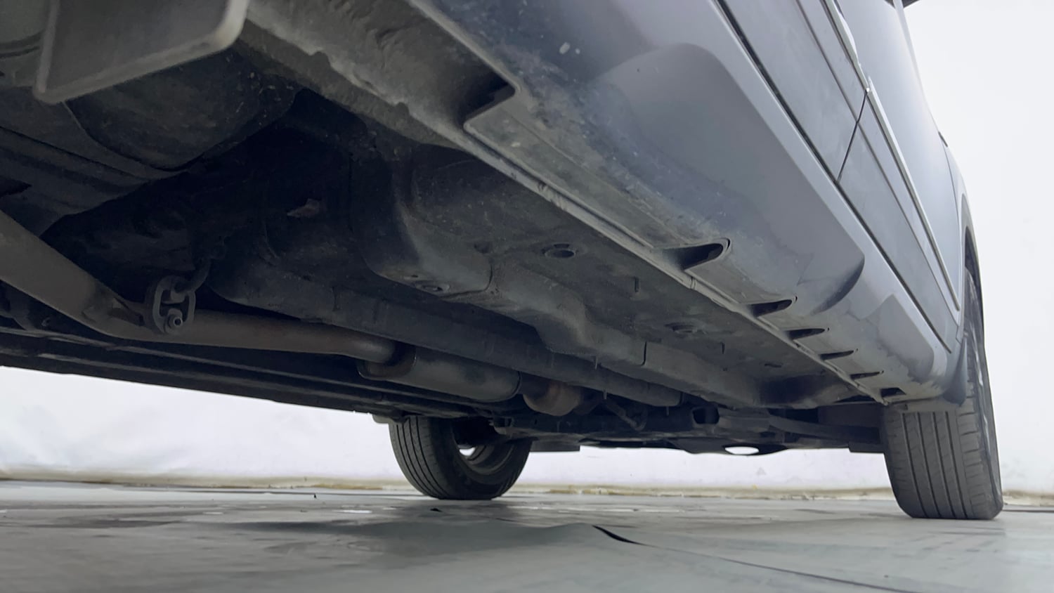Used 2021 Hyundai Creta SX (O) 1.4 Turbo 7 DCT Petrol Automatic extra REAR RIGHT UNDERBODY VIEW