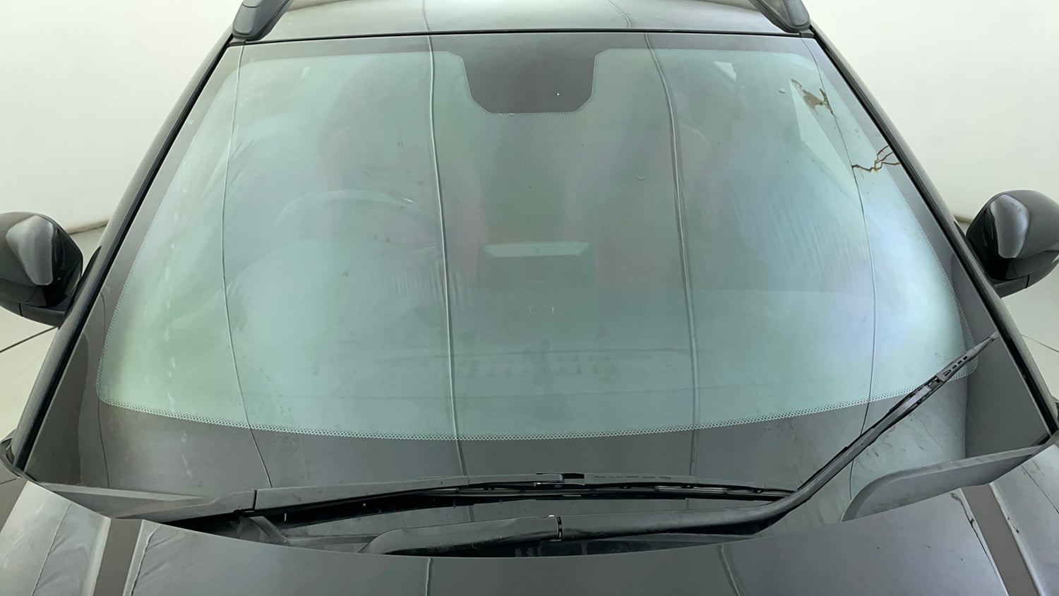 Used 2023 Tata Nexon XZA Plus LUXS Diesel Red Dark Edition Diesel Automatic exterior FRONT WINDSHIELD VIEW