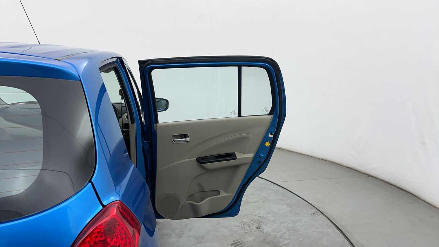 Used 2015 Maruti Suzuki Celerio ZXi Opt Petrol Manual interior RIGHT REAR DOOR OPEN VIEW