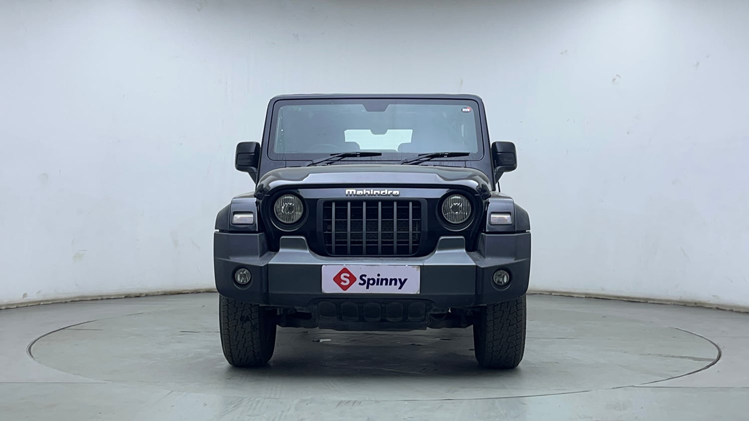 Used 2022 mahindra Thar LX Hard Top Petrol AT 4WD Petrol Automatic exterior FRONT VIEW