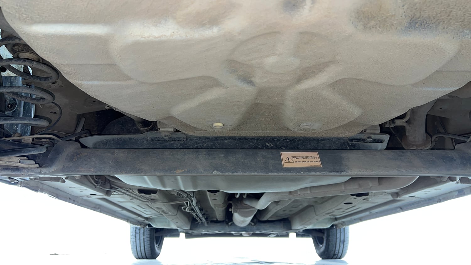 Used 2024 Tata Punch Adventure Rhythm AMT Petrol Automatic extra REAR UNDERBODY VIEW (TAKEN FROM REAR)