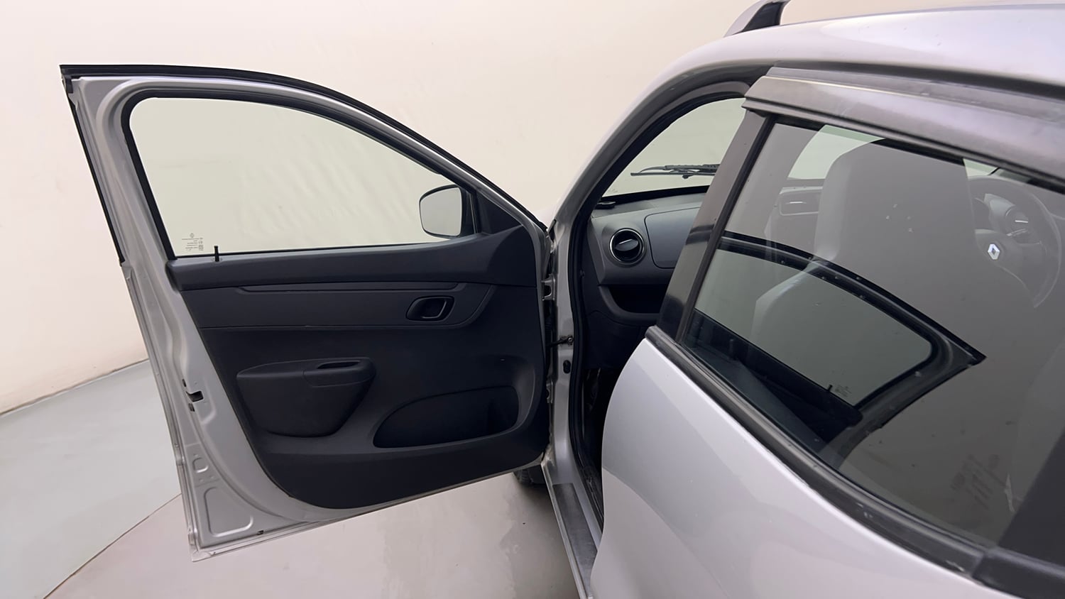 Used 2017 Renault Kwid 1.0 RXT AMT Petrol Automatic interior LEFT FRONT DOOR OPEN VIEW
