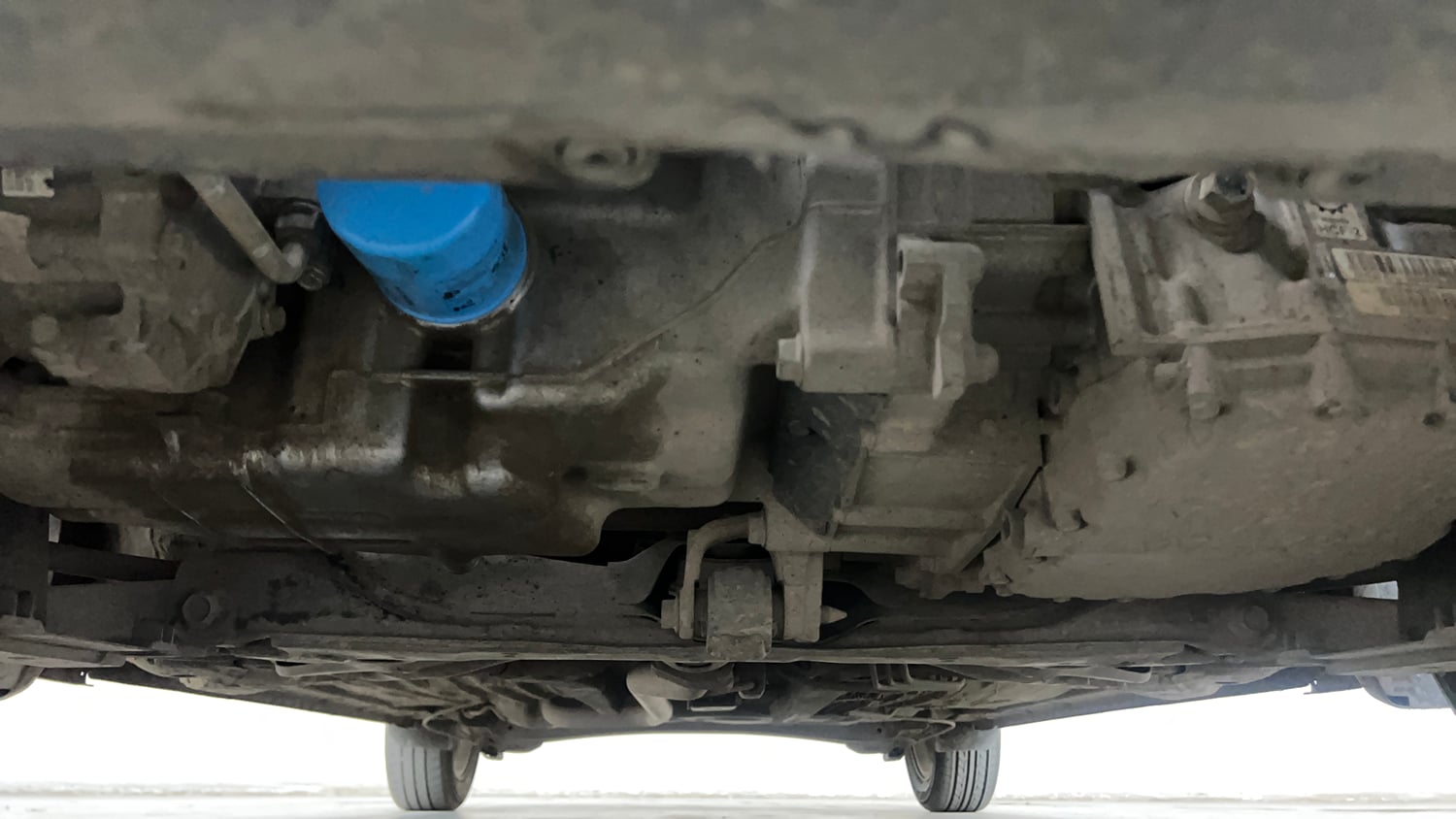 Used 2020 Honda Amaze 1.2 VX CVT Petrol Petrol Automatic extra FRONT LEFT UNDERBODY VIEW