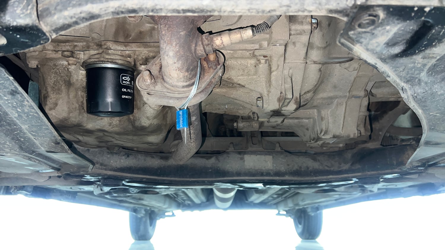 Used 2017 Maruti Suzuki Swift Dzire VXI Petrol Manual extra FRONT LEFT UNDERBODY VIEW
