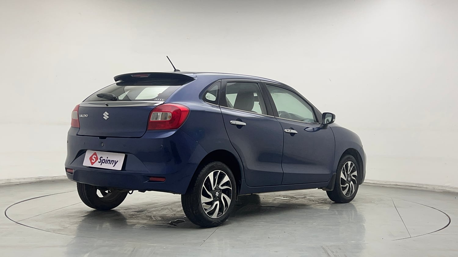 Used 2021 Maruti Suzuki Baleno Zeta Petrol Manual exterior RIGHT REAR CORNER VIEW