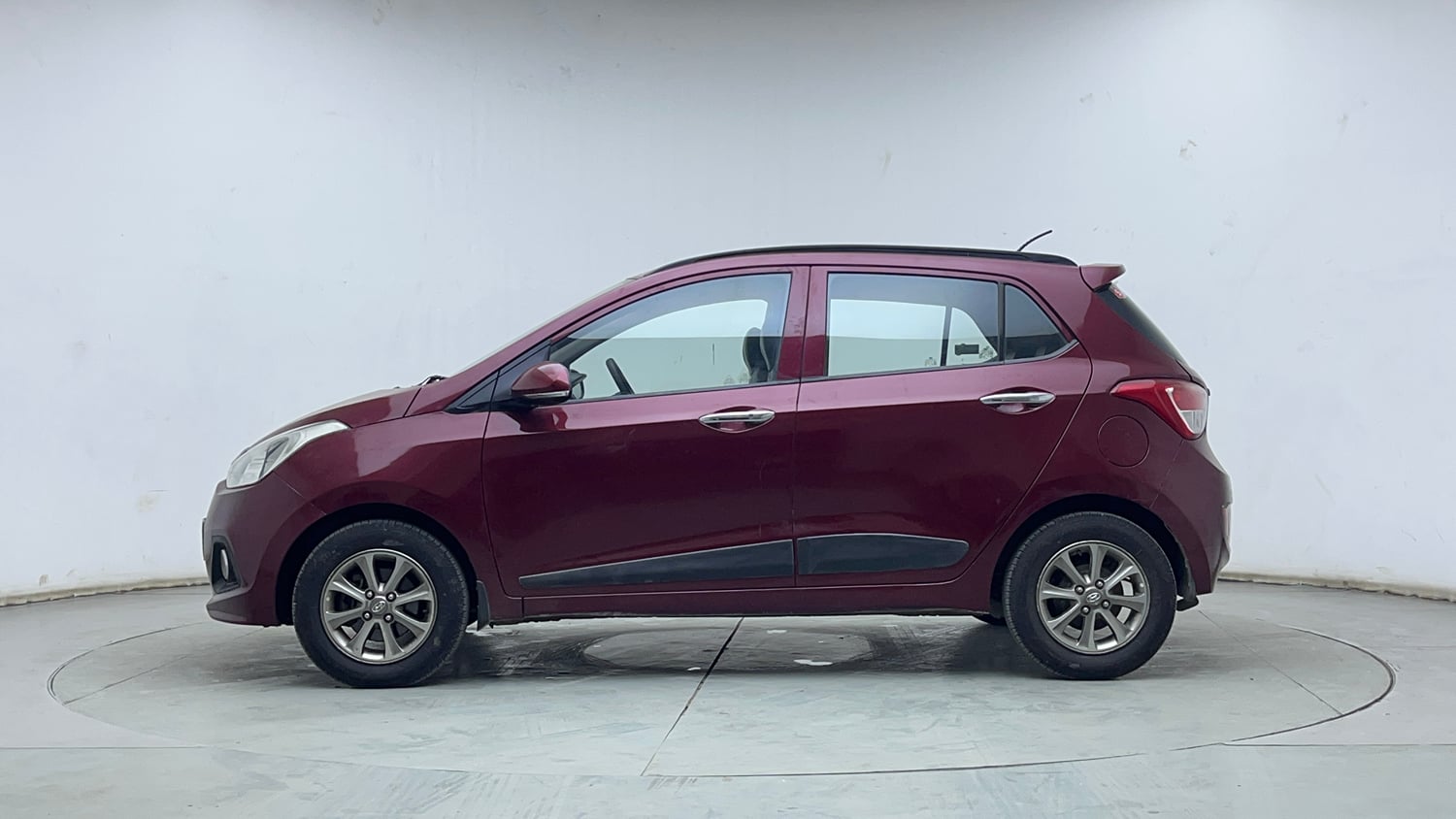 Used 2014 Hyundai Grand i10 Asta 1.2 Kappa VTVT Petrol Manual exterior LEFT SIDE VIEW