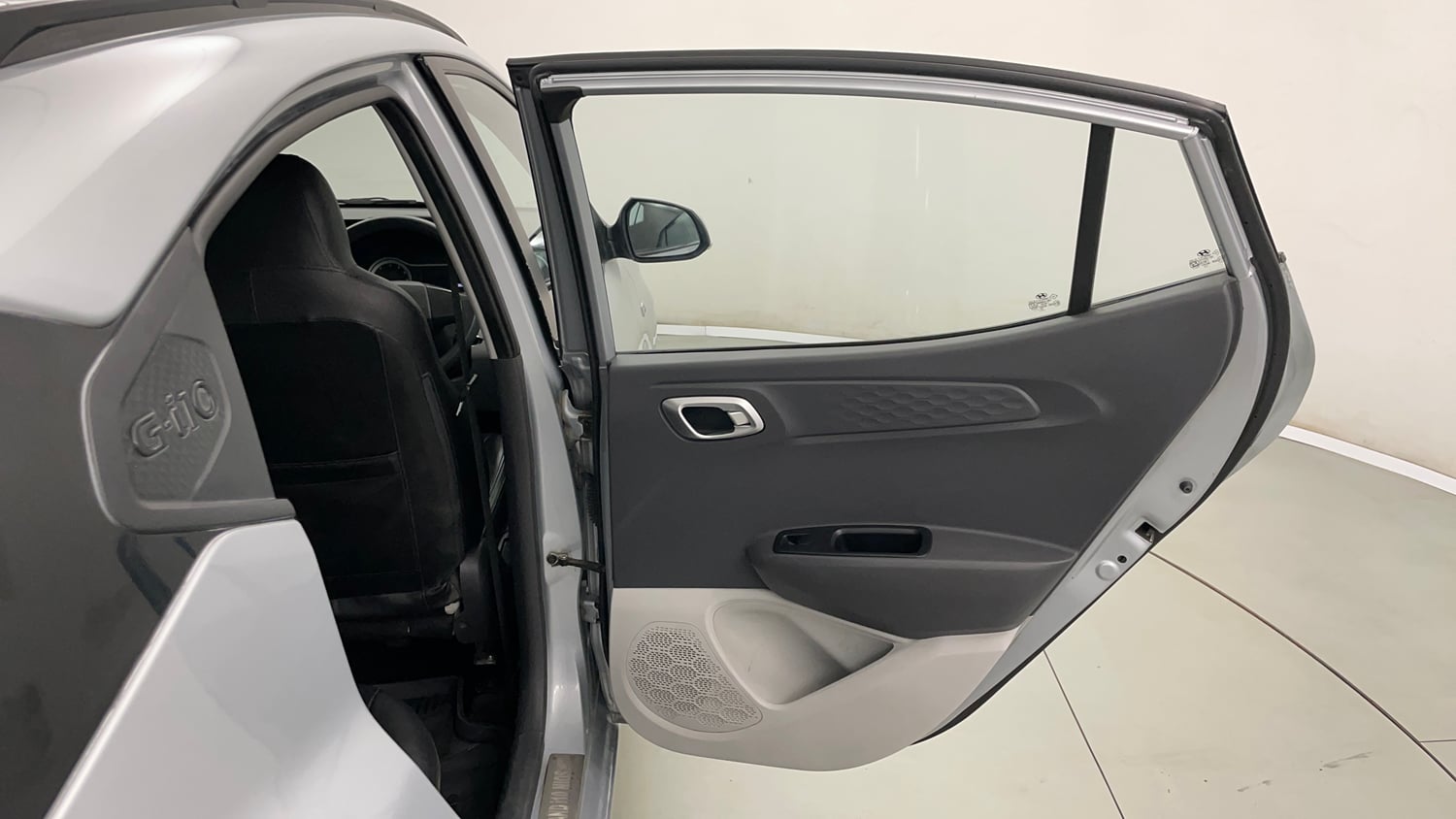 Used 2022 Hyundai Grand i10 Nios Sportz AMT 1.2 Kappa VTVT Petrol Automatic interior RIGHT REAR DOOR OPEN VIEW