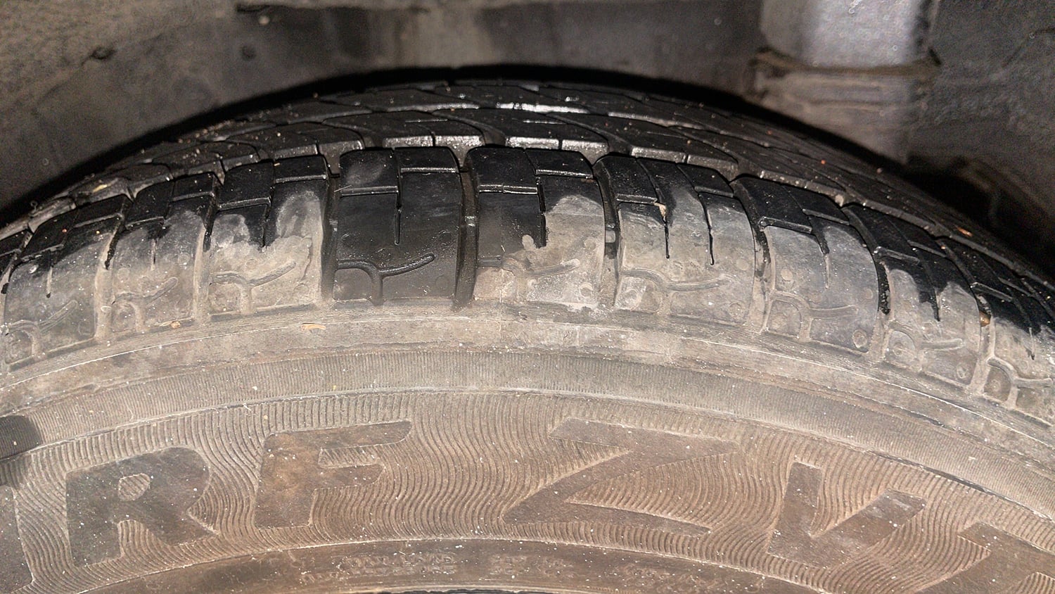 Used 2018 Hyundai Eon Sportz Petrol Manual tyres LEFT REAR TYRE TREAD VIEW
