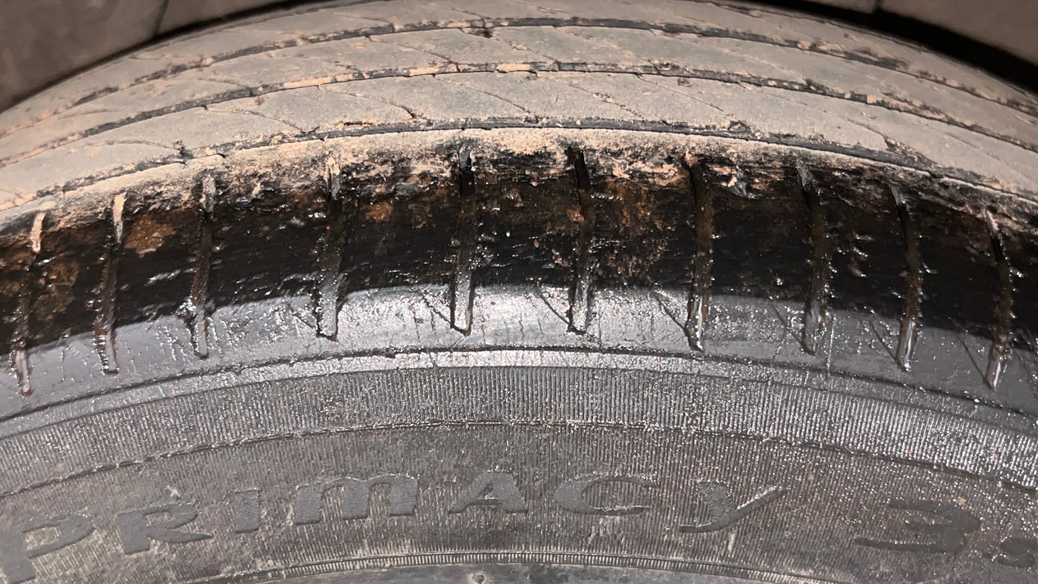 Used 2021 Honda WR-V SV MT Diesel Diesel Manual tyres LEFT REAR TYRE TREAD VIEW